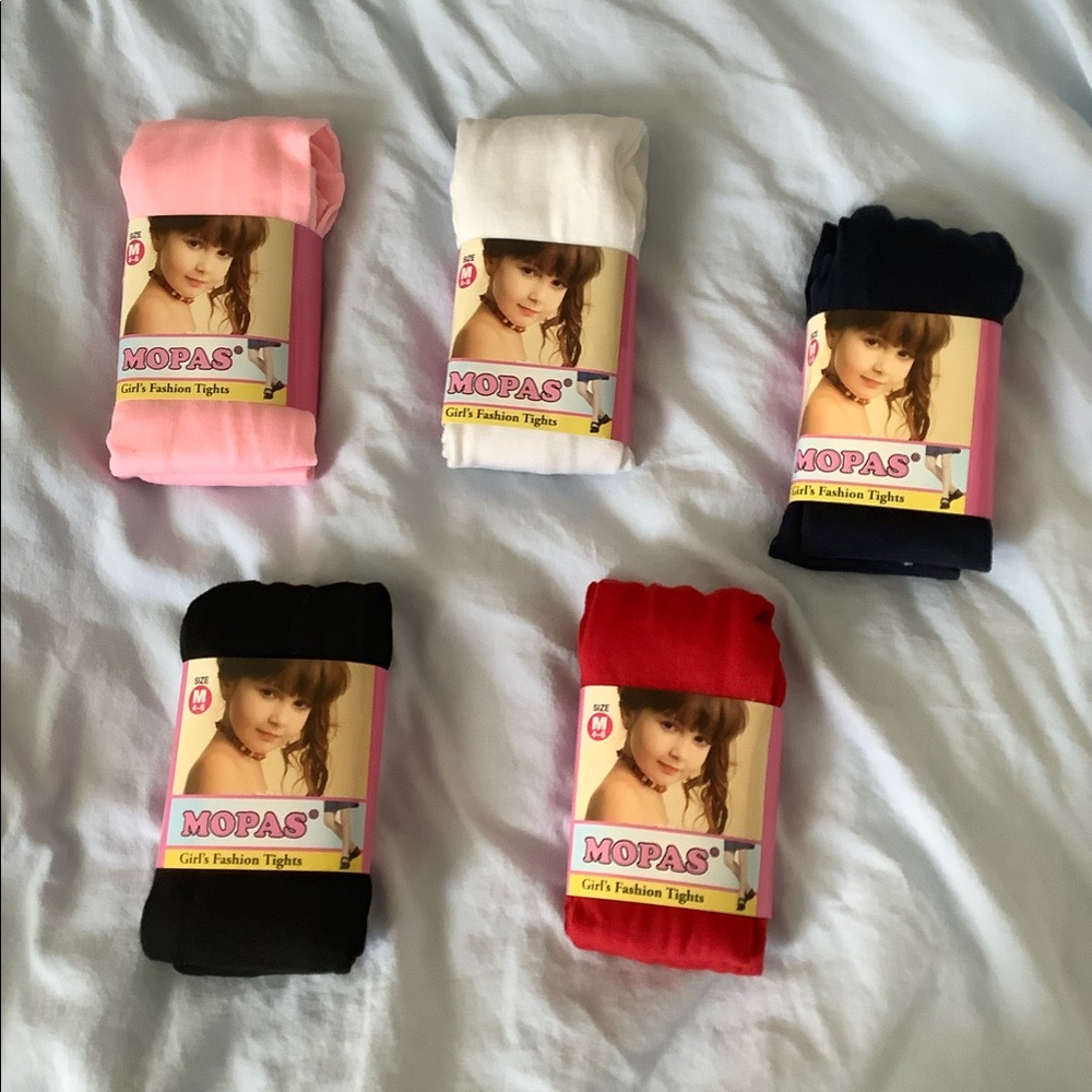 🍒 💥HP 💥 4 for $18- Girls warm tights brand new
